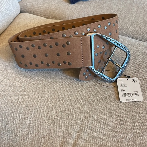 Free People Gemini Belt- Tan - Picture 2 of 6